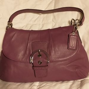 Gorgeous Coach purse 14 length by 9 height